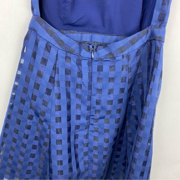 NBD x Revolve Animosity Apron Mini Dress Navy Blue Backless Womens Size XS - Picture 6 of 8